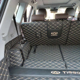 For Chery Tiggo 8 Pro 2021 2023 Trunk Mats Leather Durable Cargo Liner Boot Carpets Rear Film Interior Decoration Accessories