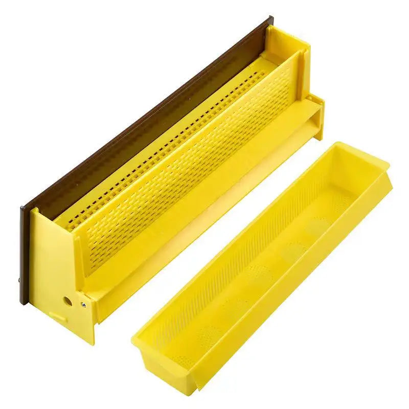 Beekeeping Plastic Pollen Trap Yellow With Removable Ventilated Pollen Tray Pollen Collector Supplies Tools