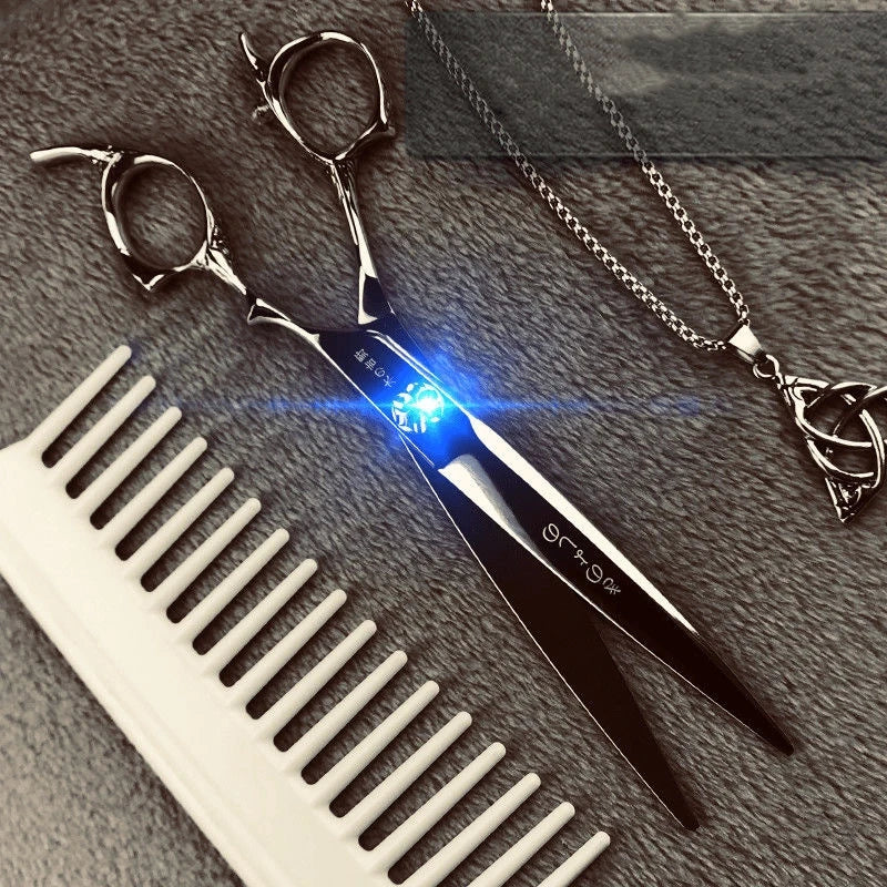 6 Professional Hair Salon Structure Scissors Set Cutting Barber Haircut Thinning Shear Scissors Hairdressing Hair Tools Scissors