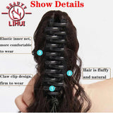 22inch Claw Clip On Ponytail Hair Extension Synthetic Ponytail Extension Hair For Women Pony Tail Hair Hairpiece