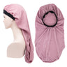 Long Tail Hat NewLady Hair Silk Hat Hairdressing Sleep Household Shower Cap Nightcap Acessorios De Cabelo