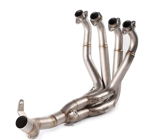 For Kawasaki Z900 ninja900 Full System Motorcycle Exhaust Escape Modify Slip On Front Mid Link Pipe With AK Muffler 2017-2023