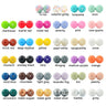 Silicone Bead Wholesale 500pcs/lot Silicone Beads 12mm & 15mm Round Shape Baby Teether Silicone BPA Free DIY Teething Accessory