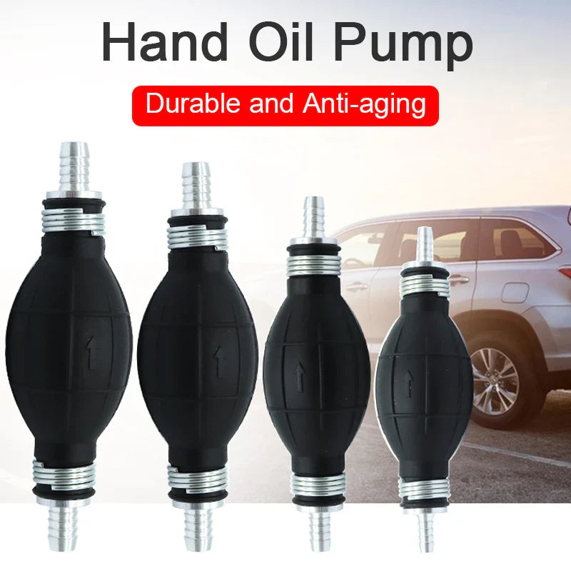 1Piece Fuel Pump 6MM 8MM 10MM 12MM Hand Fuel Pump Primer Bulb Fuels Used For Cars Ship Boat Marine Diesel Gas Petrol Engine Oil