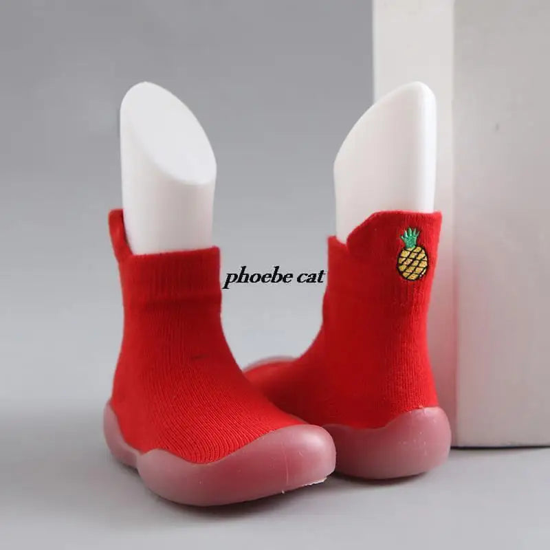 Black Cute Shoes Baby Walker Baby Boy Slippers Children Casual Shoes Toddler Boy Anti-slip Baby Sneakers Toddler Girl Shoes