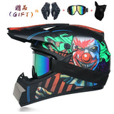 Send 3 pieces gift motorcycle helmet children off-road helmet bike downhill AM DH cross helmet capacete motocross casco