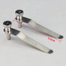 A Pair Stainless Steel Specimen Presser Holder Slides Clips for Biological Microscope Accessories Parts 5.5 cm -8.5cm