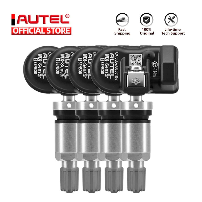 Autel MX Sensor 433 315MHZ TPMS Sensor Tire Repair Tools Scanner MaxiTPMS Pad Tire Pressure Monitor Tester Programming MX-Sensor