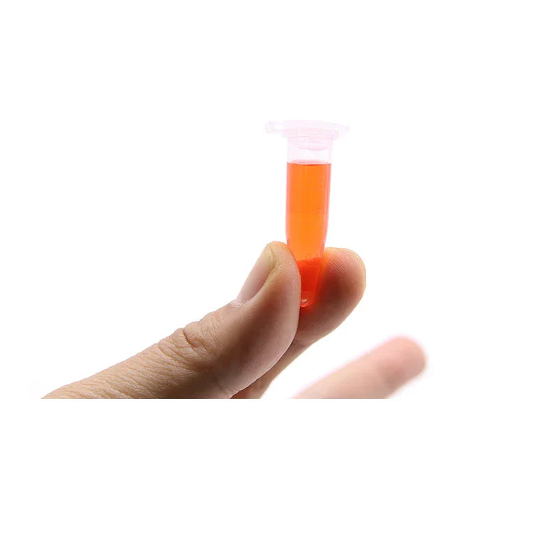 IKEME 500PCS Pcr Micro Centrifuge Tube 0.2ml 0.5ml 1.5ml 2ml Snap Cap Plastic Test Tube Laboratory Centrifuge Tubes With Scale