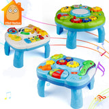 Music Table Baby Toys Learning Machine Educational Toy Music Learning Table Toy Musical Instrument for Toddler 6 months+