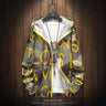 Plus Size S-7XL Men's Casual Camouflage Hoodie Jacket 2019 Summer Ultra Light Rainproof Waterproof Windbreaker Coat Male Outwear