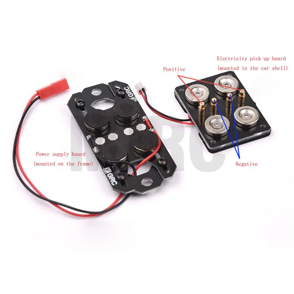 Professional Magnet Power Supply Body Post Universal Magnet Car Shell Column For 1:10 RC Cars Trx4 Upgrade Parts Accessories