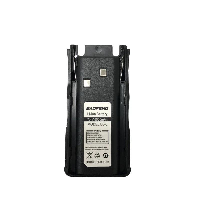 2021 Baofeng GT-5 Battery 5000mAh Long Standy For BAOFENG Radio GT-5 Walkie Talkie Accessories Radios Extra Battery Model BL-8