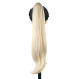 Soowee Long Synthetic Hair Extension Blonde Wrap Pony Tail Flexible Hair Ponytails Hairpieces