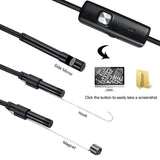 Mini USB Car Endoscope Camera Auto Parts Telescopic Inspection Mirrors Tools For Car Smartphone