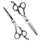 Haircut scissors set for men Professional Barber shop Hairdressing scissors Thinning styling tool 6 Inch Hair Cutting scissors