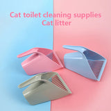 1 Pcs Cat Litter Shovel Pet Cleaning Tool Plastic Scoop Cat Sand Toilet Cleaning xqmg Litter Housebreaking Cat Supplies Products