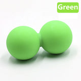 Double Lacrosse Ball MyofasciaPeanut Massage Ball High Density Fitness Body Fascia Massage Yoga Exercise Relieve Pain