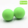 Double Lacrosse Ball MyofasciaPeanut Massage Ball High Density Fitness Body Fascia Massage Yoga Exercise Relieve Pain