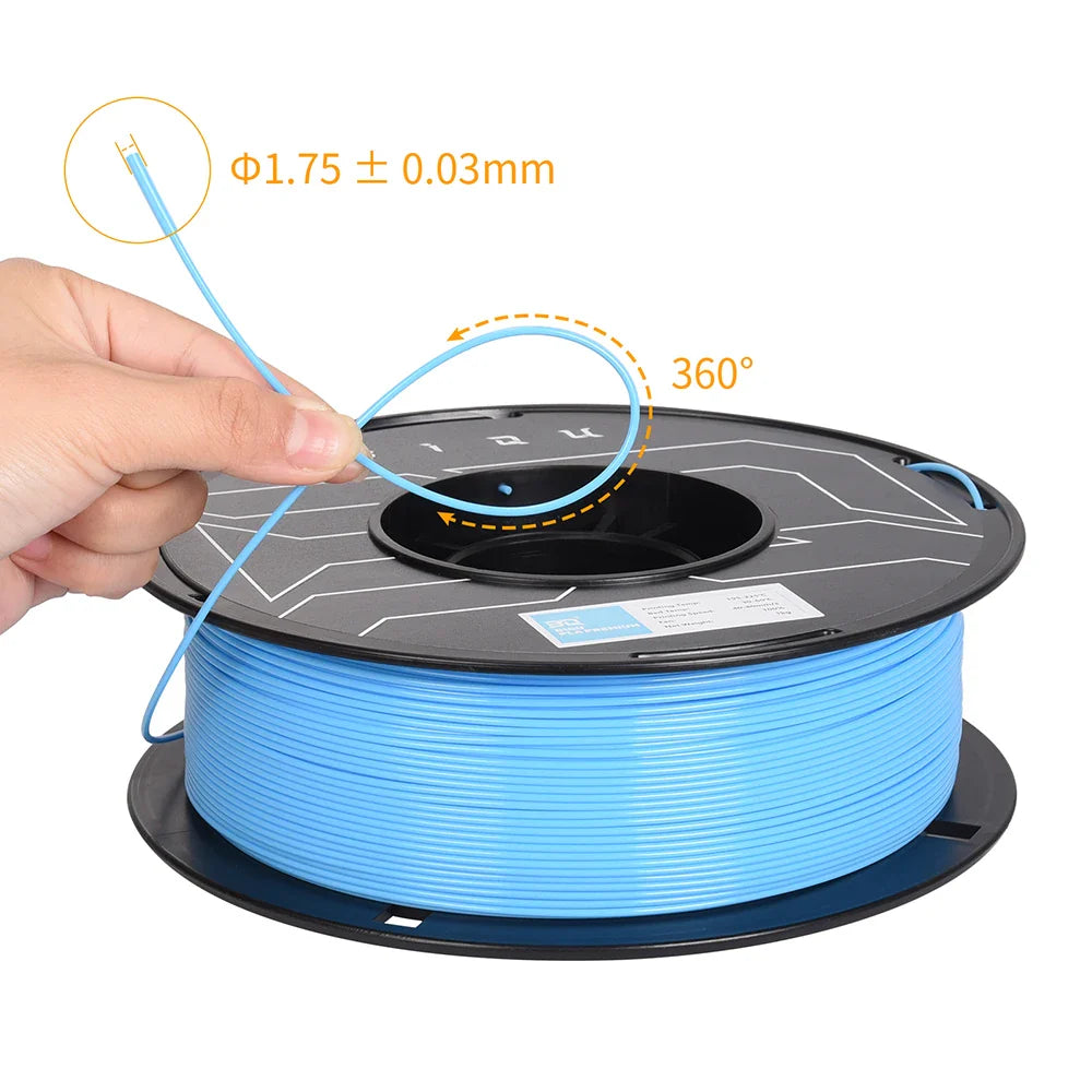 3D Printing Material BIQU PLA Filament 1.75mm 1KG 3D Printer Parts For Creality Ender 3 V2 Pro Voron FDM 3D Pen Accessories