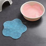 Silicone Bath Foot Massage Pad Mat Shower Back Massage Cushion Brush Suction Cup Bathroom Non-slip Bath Mat Anti Skid Pad