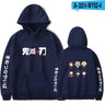 Anime Hoodie Demon Slayer Oversized Hoodies Sweatshirts Men/Womens Autumn Sweatshirt Harajuku Casual Clothing fashion Pullovers