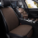 Car seat cover front/Rear Flax Seat Protect Cushion Automobile Seat Covers Mat Protect Pad Car Covers