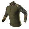 US Army Tactical Military Uniform Airsoft  Camouflage Combat-Proven Shirts Rapid Assault Long Sleeve Shirt Battle Strike