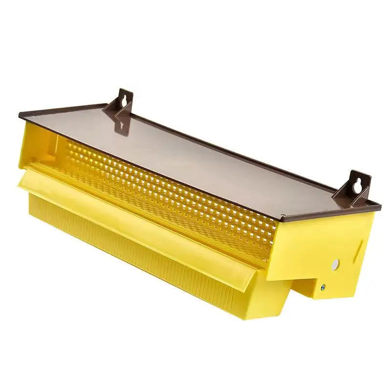 Beekeeping Plastic Pollen Trap Yellow With Removable Ventilated Pollen Tray Pollen Collector Supplies Tools