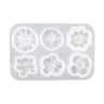 3D Flower Shaped Silicone Molds Candy Epoxy Resin Mold for Jewelry Making DIY Cell Phone Decorating Tool Crafts Handmade