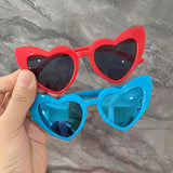 Yoovos New Fashion Sunglasses Children 2023 Vintage Boy/Girl Sunglasses Heart Plastic Glasses For Child Classic Gafas De Sol