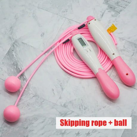 Cordless Electronic Skipping Rope Gym Fitness Crossfit Skipping Smart Jump Rope with LCD Screen Counting Speed Skipping Counter