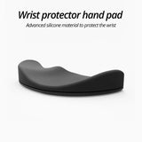 Ergonomic Handguard Mouse Pad G80 Silicon Gel Non-Slip Streamline Wrist Rest Support Mat Computer Mousepad For Office Gaming PC