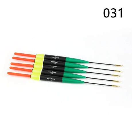 W.P.E Fishing Float 5pcs/lot 19cm-24cm 4g Barguzinsky Fir Float Vertical Buoy Float Carp Fishing Bobber Fishing Tackle Pesca