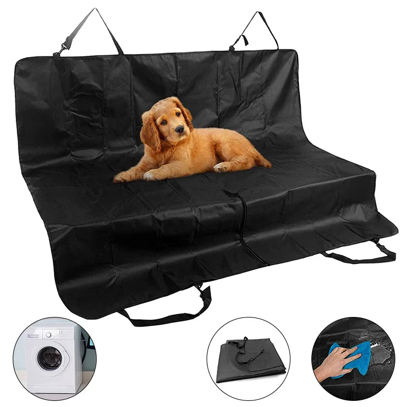 Dog Car Seat Cover Waterproof Pet Carrier For Dogs Cat Travel Mat Car Protector Blanket Safety Transportation Pet Accessories