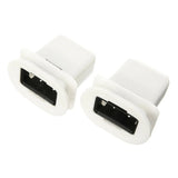 2pcs Plastic Rear Seat Bench Bracket Clip For Q7 A4 A6 S4 S6 New Clip Fasteners For Auto Parts Car Interiors