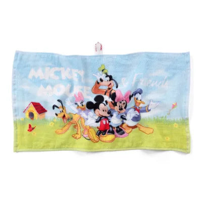 Mickey Mouse Candy Color Princess Printed Cotton  Gauze Face Towel Newborn Baby Cartoon Hand Bathing Bibs Towels Handkerchief