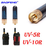 Baofeng 2 pcs SRH805S 5cm SMA-F short antenna dual frequency VHF UHF suitable for UV-5R UV10R two-way walkie-talkie  accessories