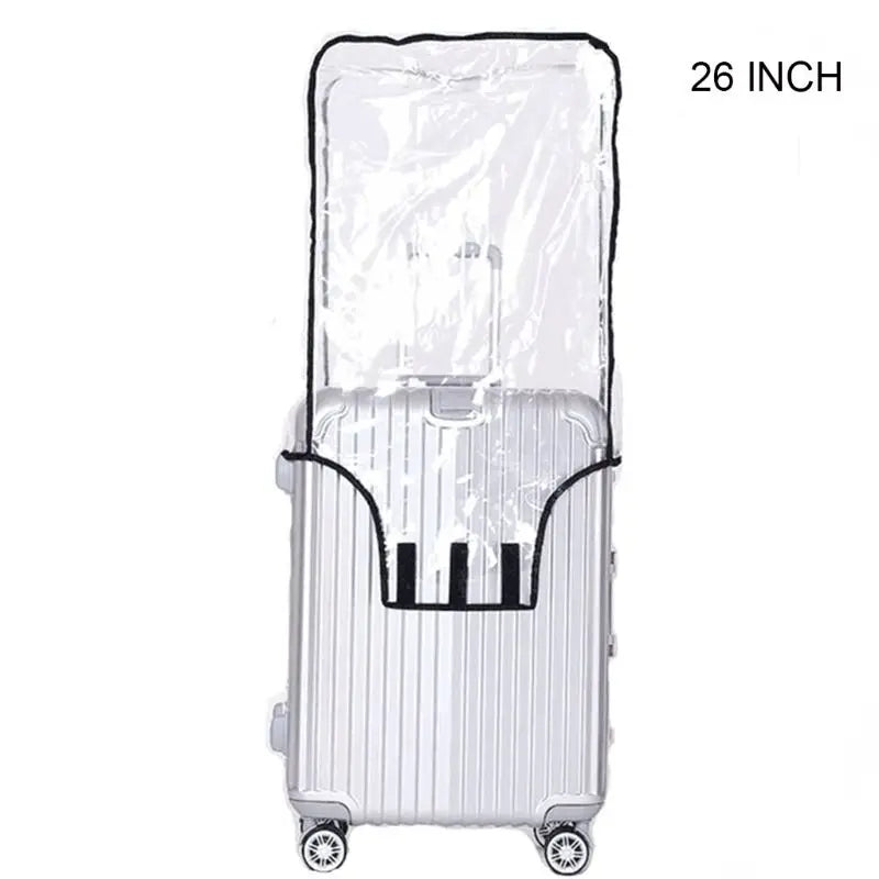 Full Transparent Luggage Protector Cover Thicken Suitcase Protector Cover PVC Suitcase Cover Rolling Luggage Cover