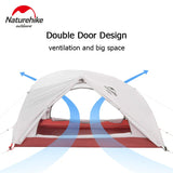 Naturehike Camping Tent Star River 2 Person Dome Tent Double Layer Ultralight Backpacking Tent Waterproof Outdoor Travel Tent