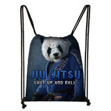 Martial Art Judo / Muay Thai / Karate /Jujitsu Drawstring Bag Boys Girls Backpack Men Travel Bag Women Storage Bags Kids Bookbag