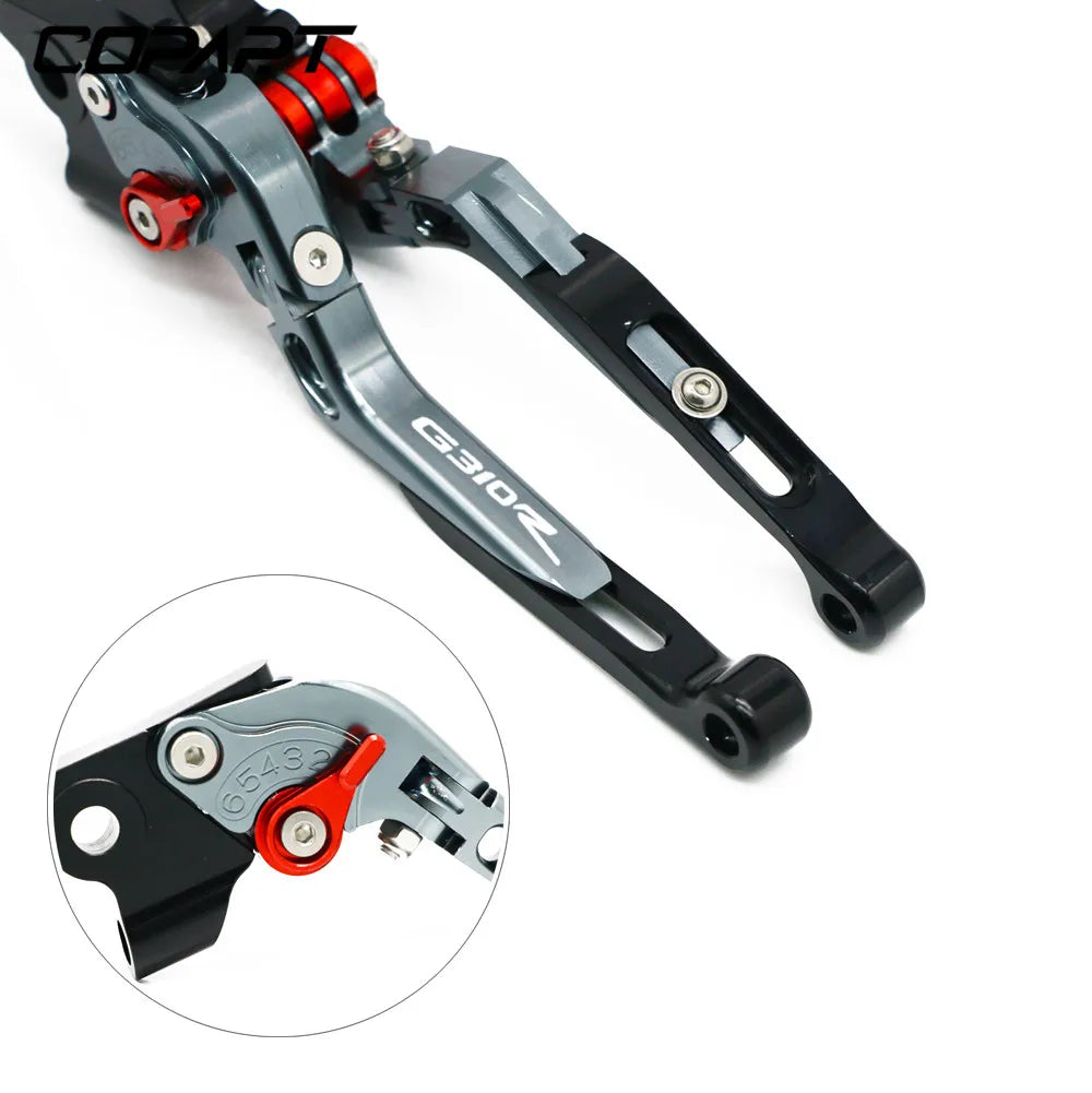 Motorcycle Accessories Adjustable Extendable Folding Brake Clutch Levers For BMW G310R G310 R G 310 R G310GS G310 GS 2017-2023