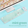 Three-piece Set Punk Gaming Keyboard and Mouse Earphone Set Luminous Keyboards 3200 DPI Mice Headset Combos Computer Accessories