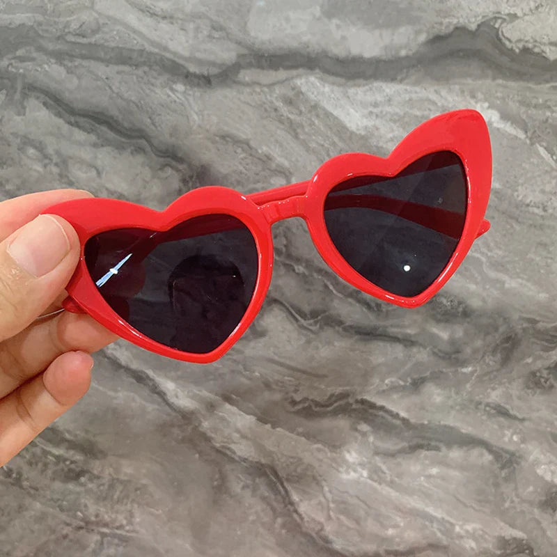 Yoovos New Fashion Sunglasses Children 2023 Vintage Boy/Girl Sunglasses Heart Plastic Glasses For Child Classic Gafas De Sol