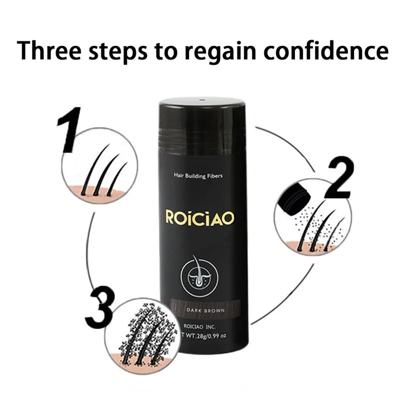 1pc Hair Fiber Applicator Hair Building Fiber Spray Pump Styling Color Powder Extension Thinning Thickening Hair Growth