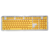 104 Keys Mechanical Keyboard PBT Keycaps Replacement Ergonomic Oil-resistant Gaming Keyboard Key Caps with Key Puller