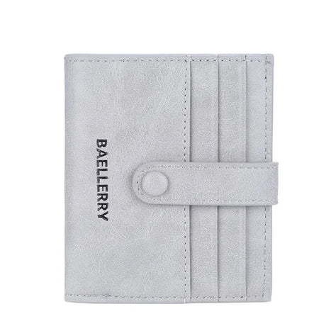 2022 New Mini Men Card Wallets Customized Hasp 14 Card Holders Card Wallet PU Leather Thin Male Card Purse Mini Carteria