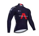 2021 New Men's Long Sleeve Cycling Suit Set Breathable Mountain Bike Wear