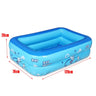 Outdoor Summer Indoor Kids New 120cm 2/3layers Children Inflatable Pool Bathing Tub Baby Kid Home Outdoor Large Swimming Square