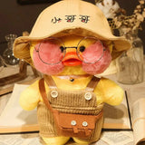 30cm Cute Lalafanfan Yellow Cafe Ducks Stuffed Soft Toy Kawaii Soothing Toys Aminal Dolls Pillow For Gril Kids Brithday Gifts